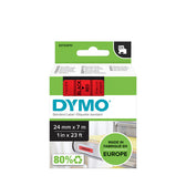 Labeltape Dymo LabelManager D1 polyester 24mm rood - afbeelding 3