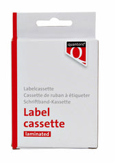 Labeltape Quantore Tze-211 6mmx8m zw/wt - afbeelding 3