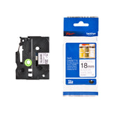Labeltape Brother Ptouch TZeN241 18mm wit - afbeelding 3