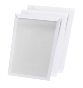Bordrug envelop Classic KARTONNEN RUG bruin 120 g/m² 380 x 450