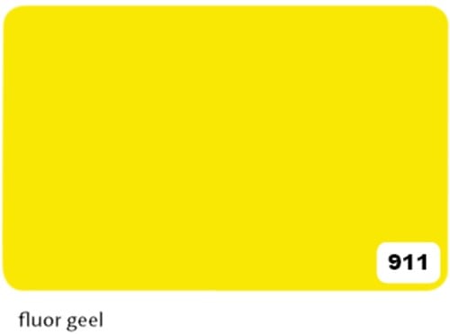 Etalagekarton geel fluor 400g/m² 680x480mm mat – houtvrij