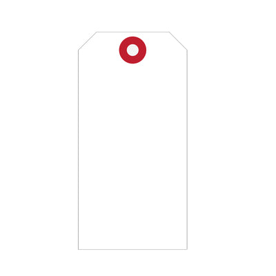 Etiketten Radium etiketten met versterkt oogje 60.00x120.00wit 225 g/m²