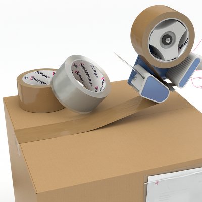Tape havana PP solvent 28µ 75 mm x 100 m