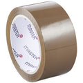 Verpakkingstape bruin 48mm x 66m, sterke solvent lijm voor dozen