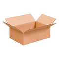 Amerikaanse vouwdoos 300x300x100 mm (30x30x10 cm), C-golf, Enkelgolf