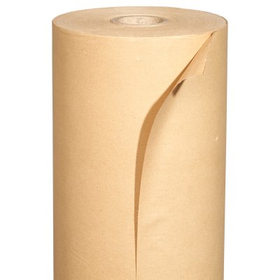 Verpakkingskraft bruin 90 g/m² 600mm x 250m