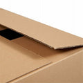 Amerikaanse vouwdoos 305x220x80 mm (30,5x22x8 cm), B-golf, Enkelgolf