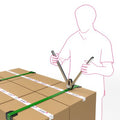 Span- en zegelapparaat PP/PET (zilver)