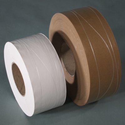 Gegomde plakband gemaakt van versterkte Kraft bruin 70 g/m² 70mm x 200m