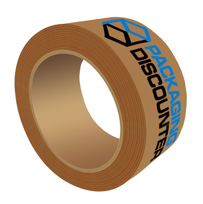 Tape Kraft Solvent bedrukt (2 kleuren)