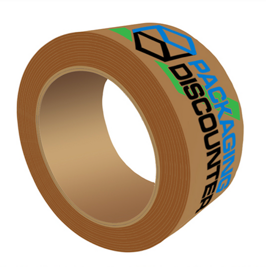 Tape Kraft Solvent bedrukt (3 kleuren)