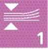 Etiket AZ 5101 88.9x23mm 1-baans wit 6000stuks