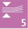 Etiket HERMA 1846 rond 8mm fluor rood 540stuks