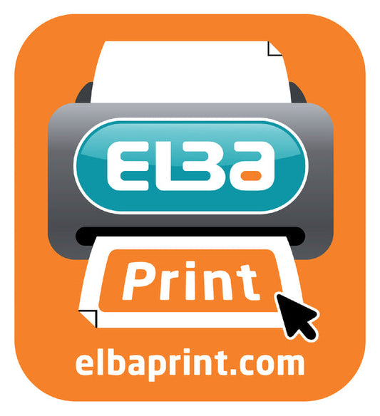 Ordner Elba Smart A4 80mm pp rood