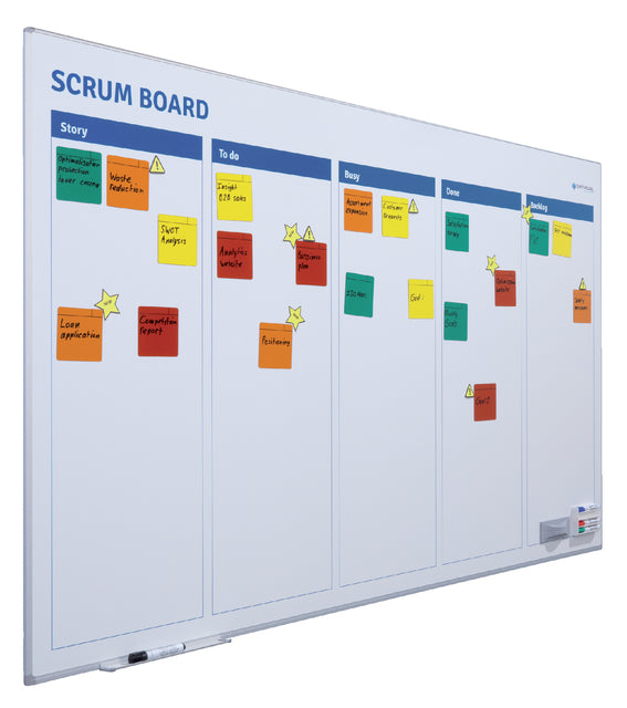 Scrum bord  starterkit scrum 90x120cm