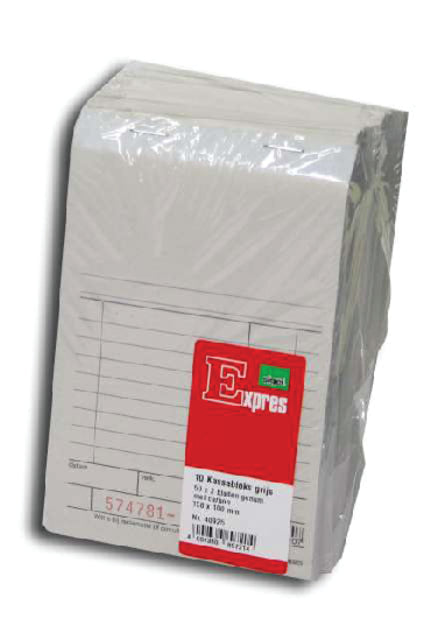 Kassablok Expres SI-40925 100x158mm 50x2vel
