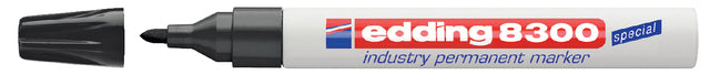 Viltstift edding 8300 industrie rond 1-3mm zwart
