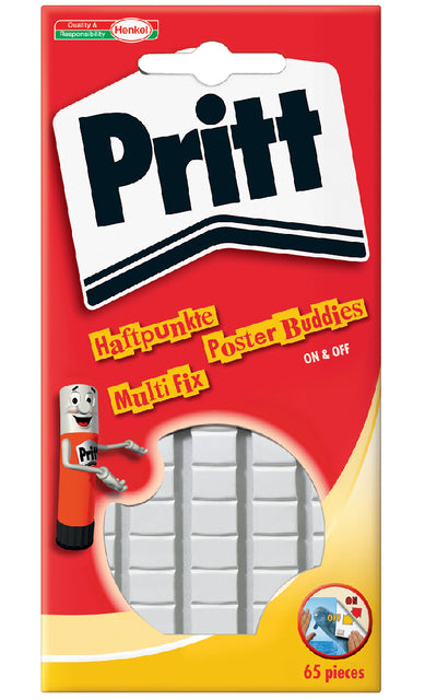 Poster Buddies Pritt dz kleefpads blister à 65st