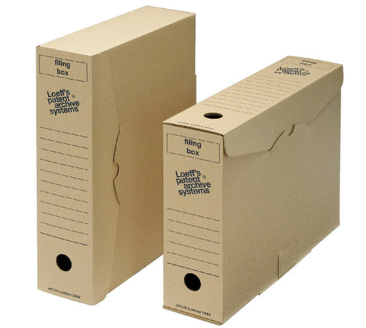 Archiefdoos Loeff filing box 3003 345x250x80mm krt