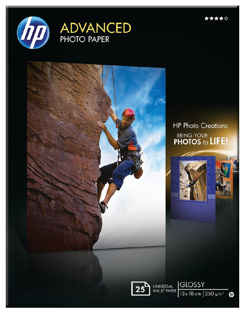 Fotopapier HP Q8696A 13cmx18cm 250gr glans