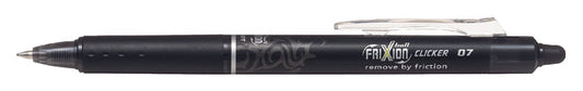 Rollerpen PILOT friXion BLRT-FR7 clicker M zwart