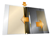 Snelhechtmap Durable Duraplus A4 geel - afbeelding 2