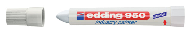 Viltstift edding 950 pasta rond 10mm wit
