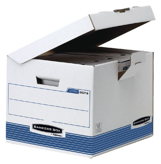 Archiefdoos Bankers box system flip top kubus