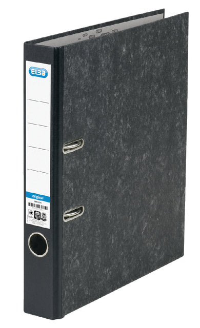 Ordner Elba Smart A4 50mm gewolkt zwart