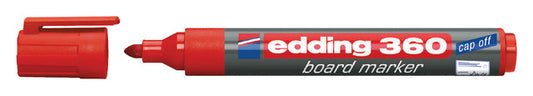 Whiteboardmarker edding 360 rond 1.5-3mm rood