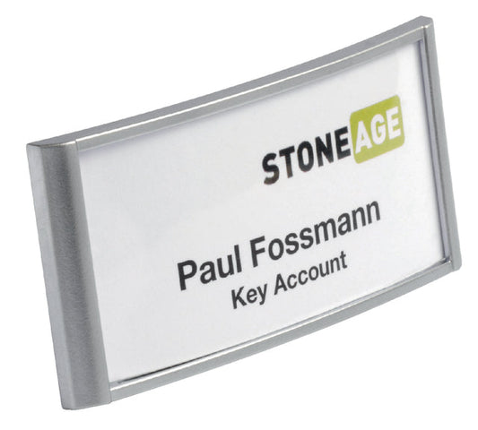 Badge Durable 8540 classic magneet 30x65mm zgs