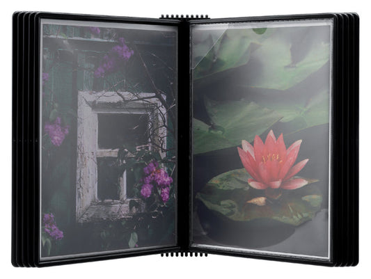 Wandelement Djois Flex-O-Frame  A4 met 10-tas zw