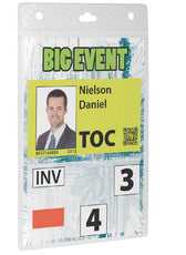 Badge Durable evenementen A6 zonder koord 20st