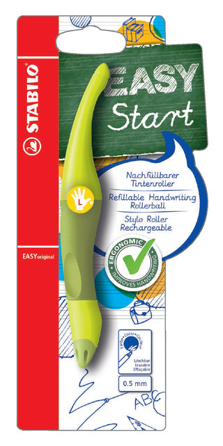Rollerpen STABILO Easyoriginal links M lim/groen