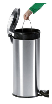 Pedaalemmer V-part 3 liter mat rvs - afbeelding 3