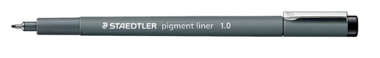 Fineliner Staedtler pigment 308 1.0mm zwart