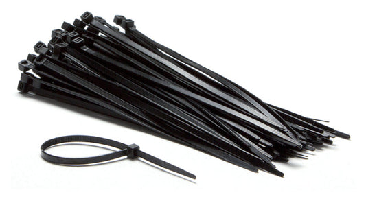 Kabelbinders IEZZY nylon 4.8x200mm D 49.5mm zwart
