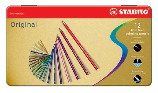Kleurpotlood STABILO 8773 Original 12st assorti