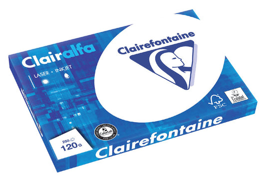 Kopieerpapier Clairefontaine Clairalfa A3 120gr wt