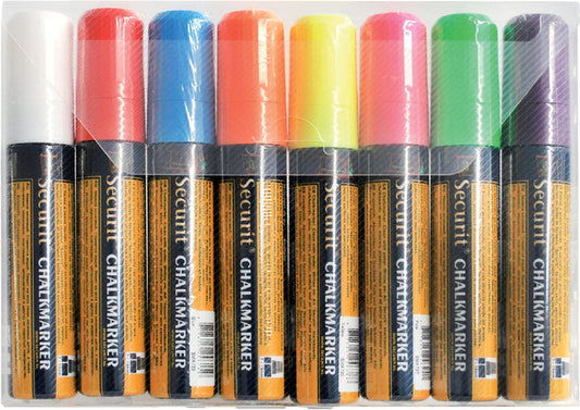Krijtstift Securit SMA-720 blokpunt 7-15mm ass