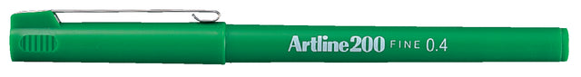 Fineliner Artline 200 rond F groen