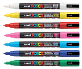 Paintmarker Uni POSCA PC3M F lichtblauw