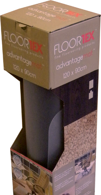 Stoelmat Floortex PVC 120x90cm harde vloer retail