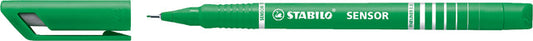 Fineliner STABILO Sensor 189/36 F groen
