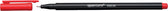 Fineliner Quantore 0.4mm rood