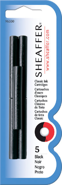 Inktpatroon Sheaffer skrip classic zwart
