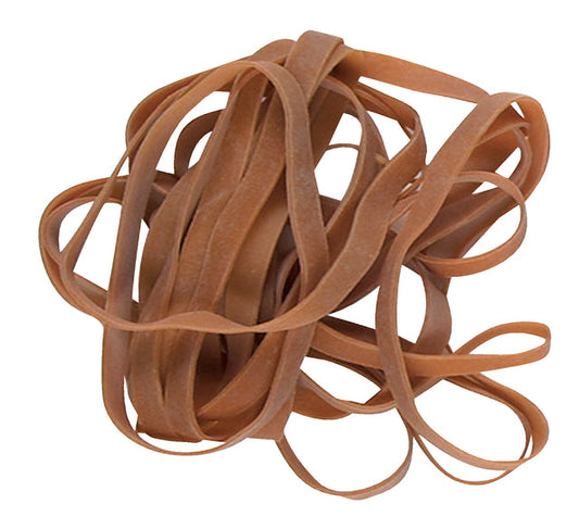 Elastiek Standard 68 140x5mm 50gr 28st bruin