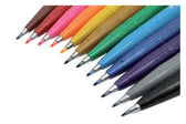 Brushstift Pentel SES15C Sign standaardkl 12st ass - afbeelding 2