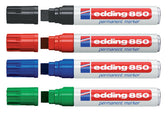 Viltstift edding 850 blok 5-18mm rood - afbeelding 2