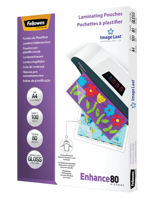 Lamineerhoes Fellowes A4 2x80micron
